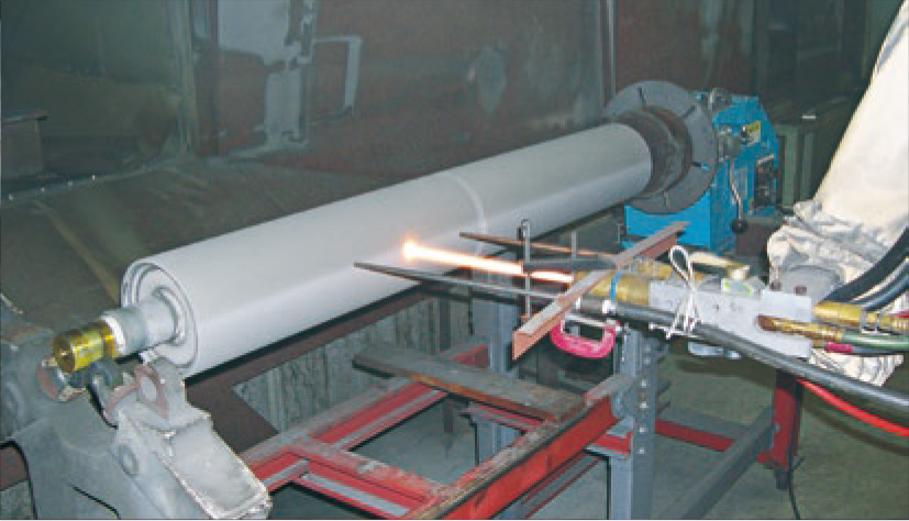 ロール(超硬合金溶射)